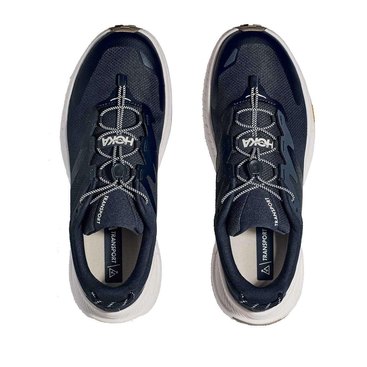 Hoka Transport Shoe Men's in Varsity Navy and White